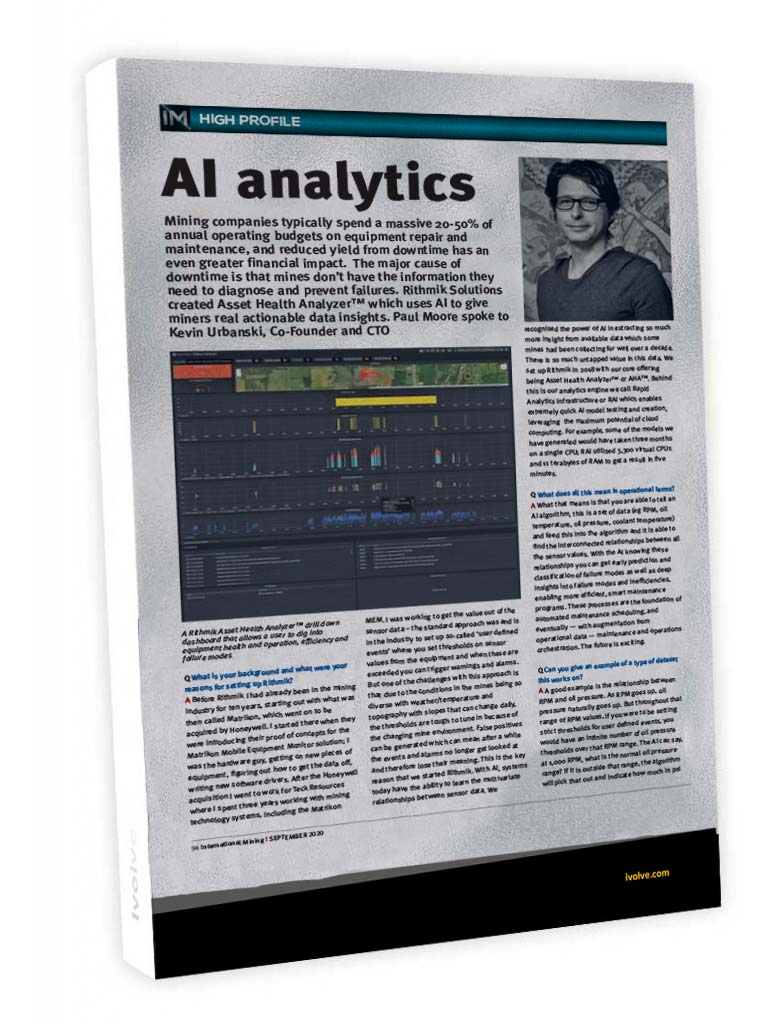 AI Analytics (International Mining Magazine)